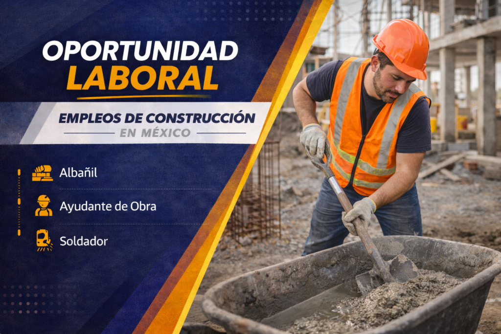 Empleos de construcción en México