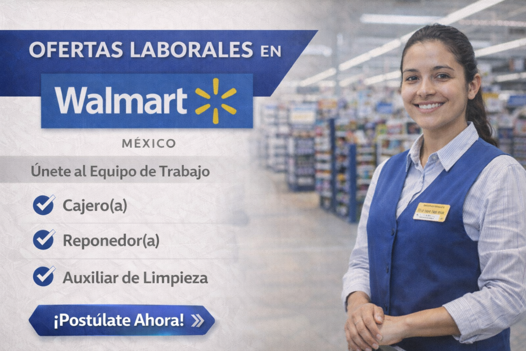 Ofertas laborales en Walmart México