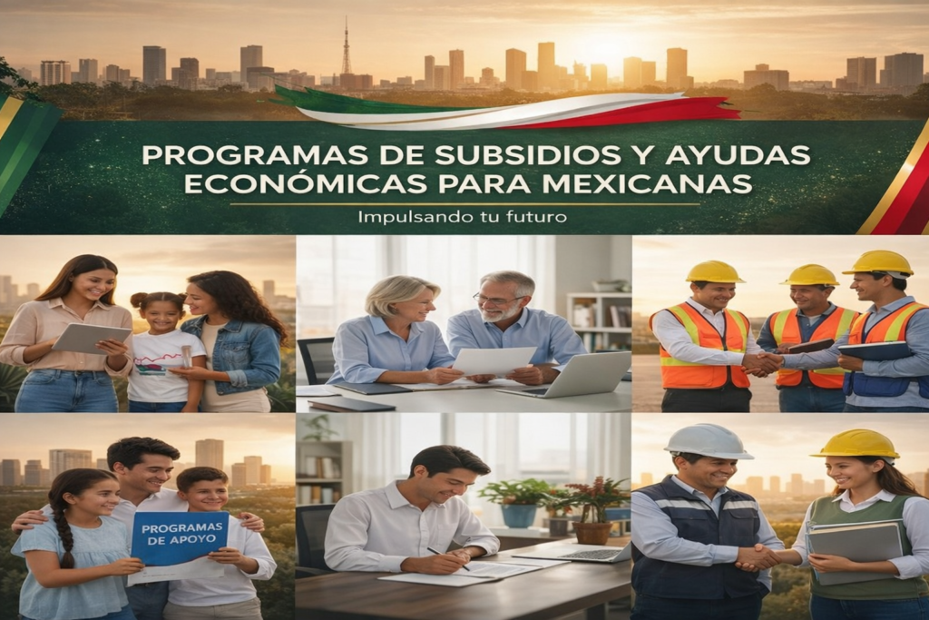 Programas de subsidios y ayudas económicas para mexicanos